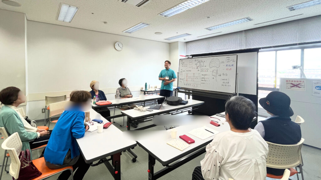 呼吸機能について学ぶ