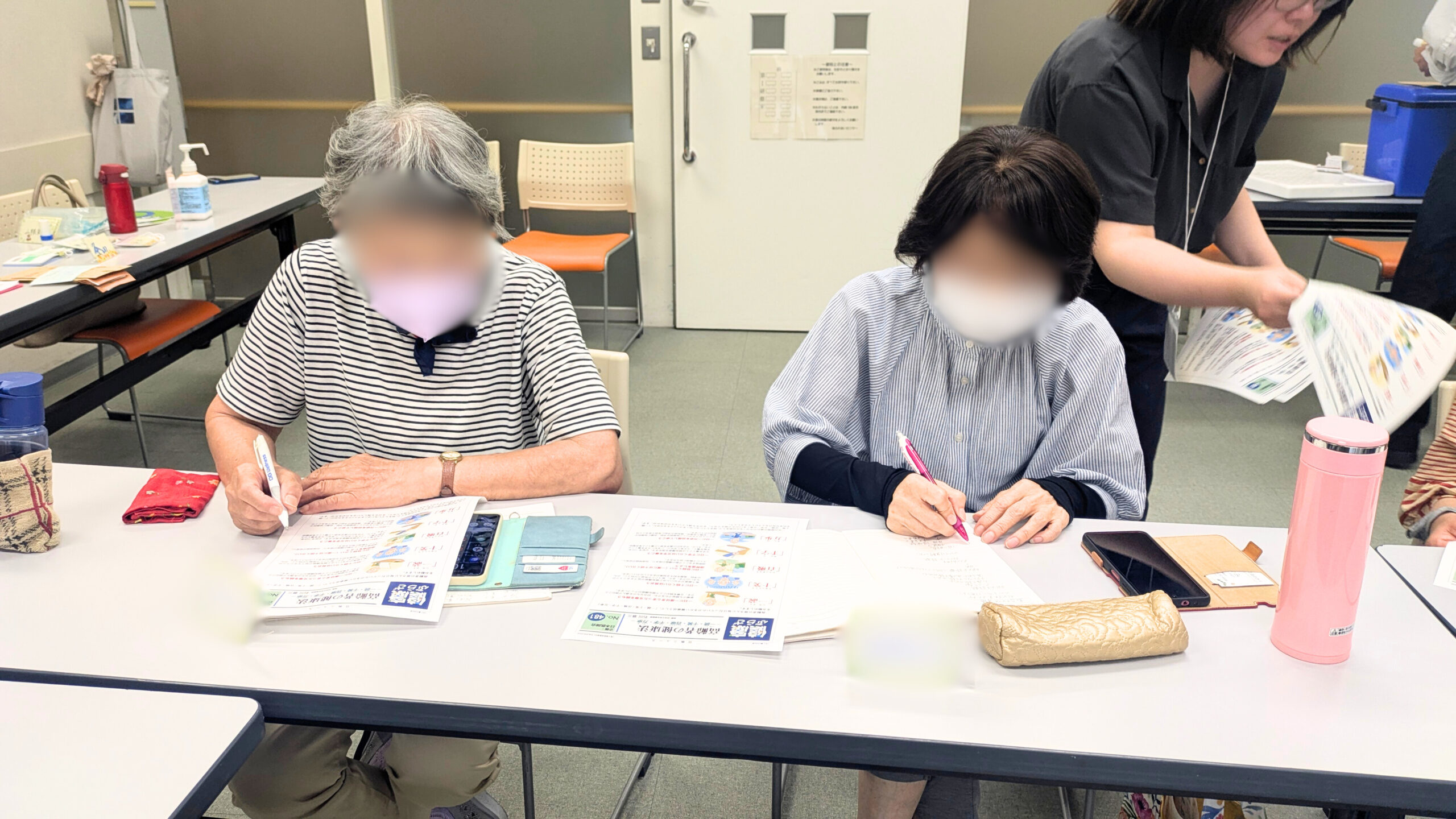 認知症予防のレクチャー