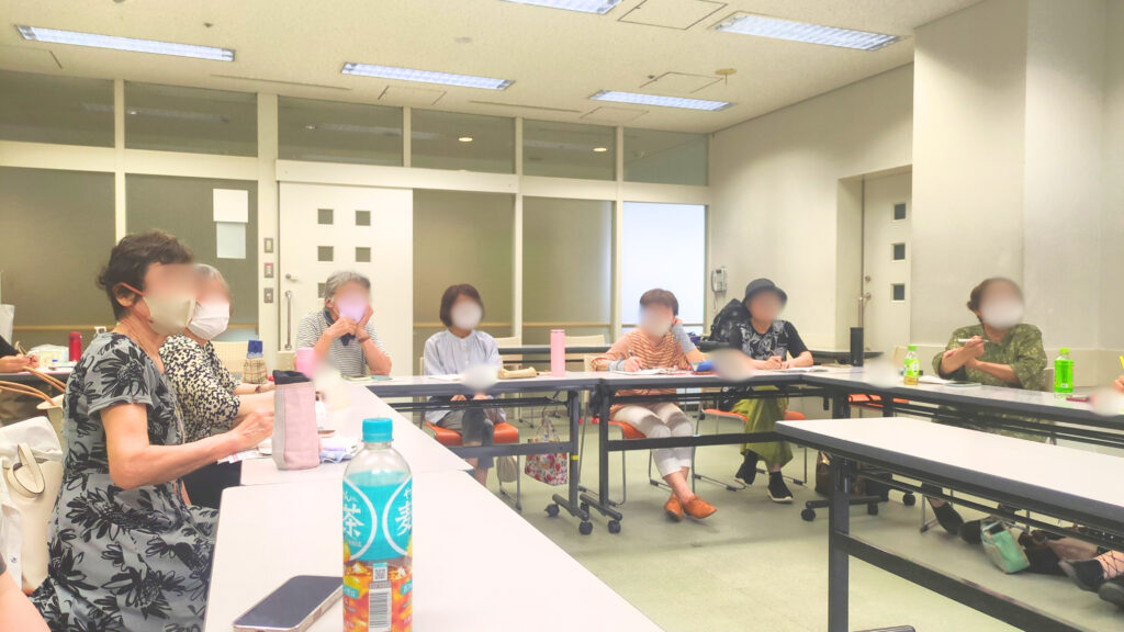 認知症予防のレクチャー