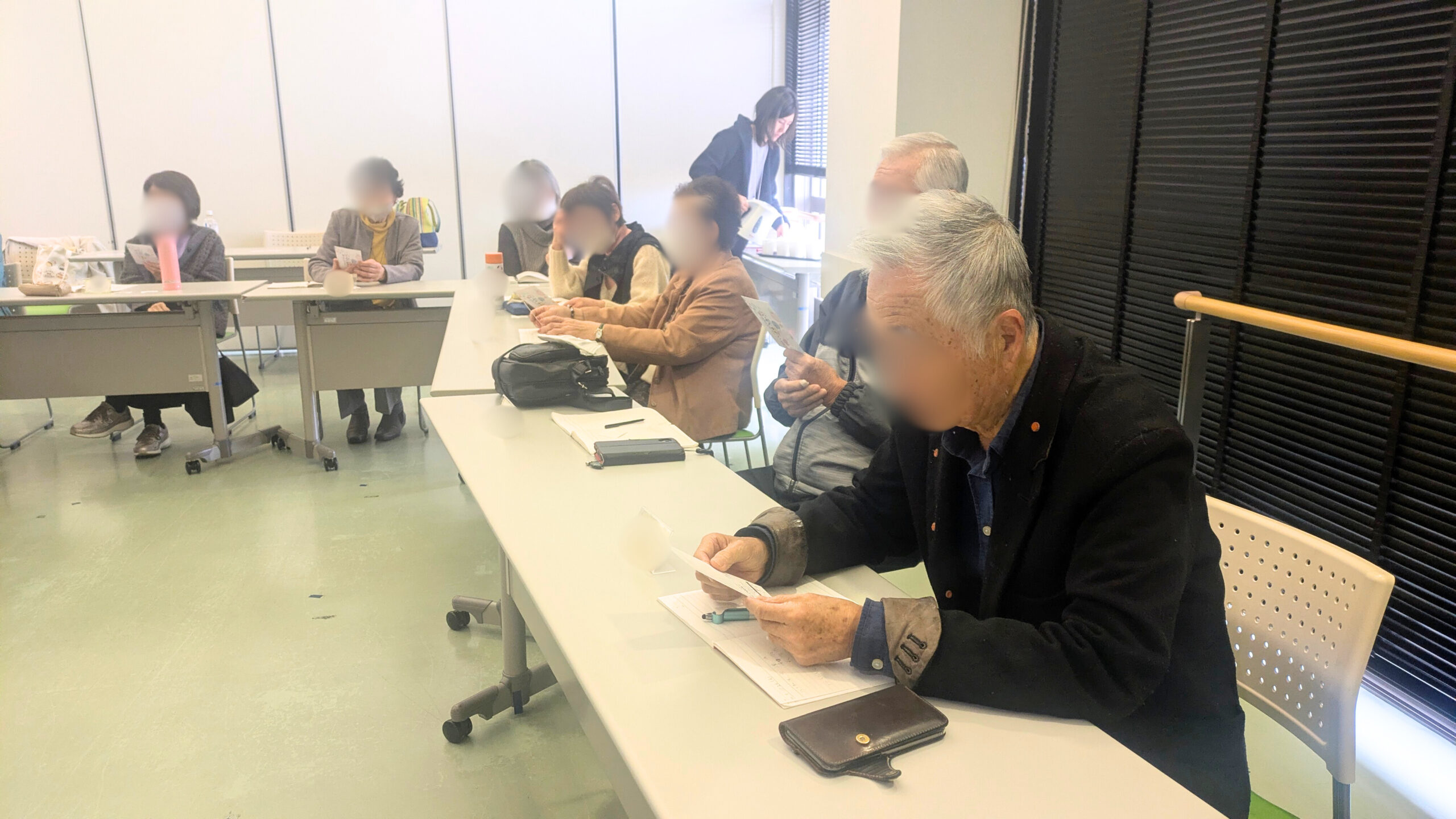 招待状を受け取る