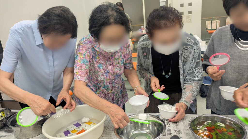 お菓子すくい